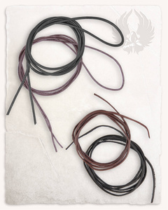 Leather Band - Black - Round