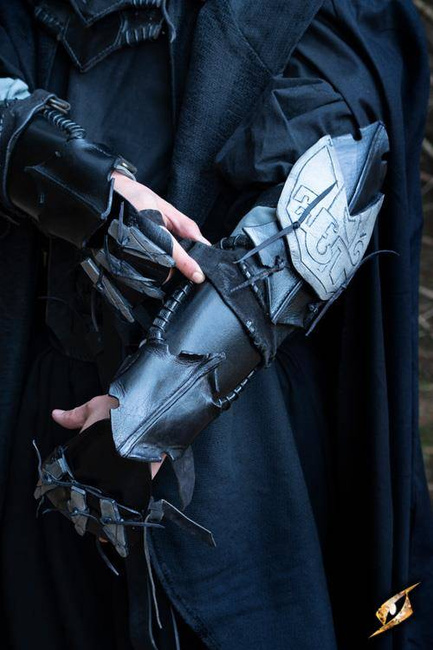 Claw Bracer - Left Arm - Black/Desert Beige