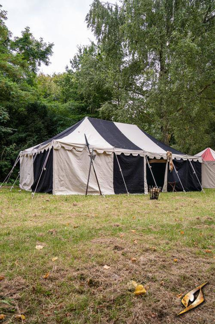 Marquee Tent - 5x8m - Natural/Epic Black
