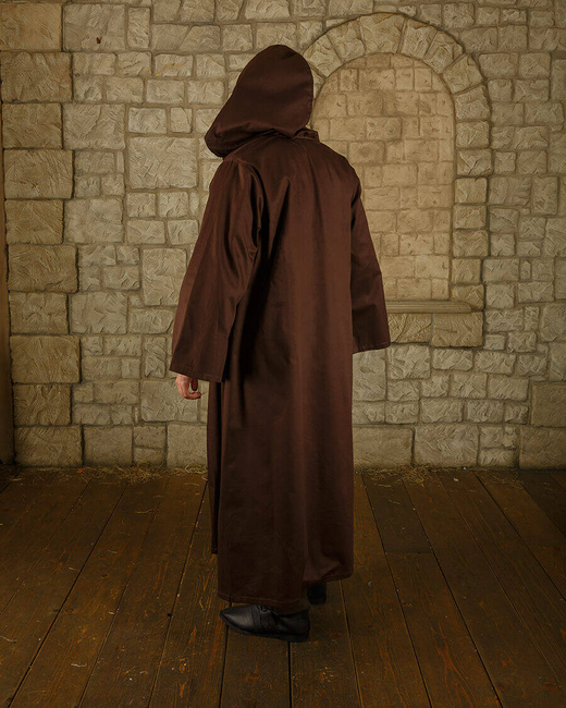 Aurelius Robe Brown - szata z kapturem
