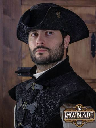 Three Doublons Tricorne Deluxe - Black