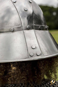 Guardsman Helmet - Polished Steel
