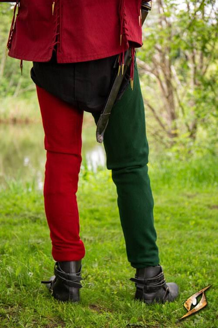 Single Hose - Green - Wool