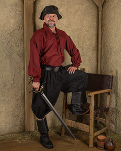 Haddock Jackboot 2nd Ed.- Black - wojskowe kozaki