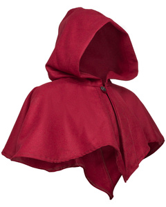 Ceres Hood Wool - Bordeaux- kaptur wełniany