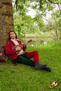 Single Hose - Green - Wool