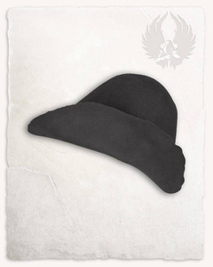 Bruno Felthat Grey - czapka średniowieczna, kapelusz filcowy