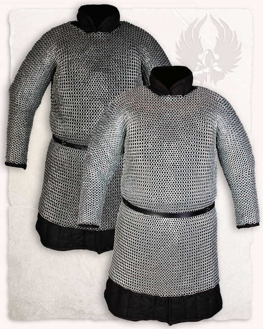 Richard Chainmail Flat Rings - Blank