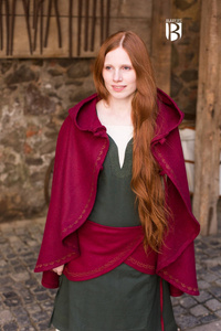 Cape Affra - Wool - Red