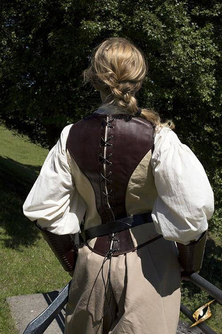 Rogue Corset - Brown/Beige