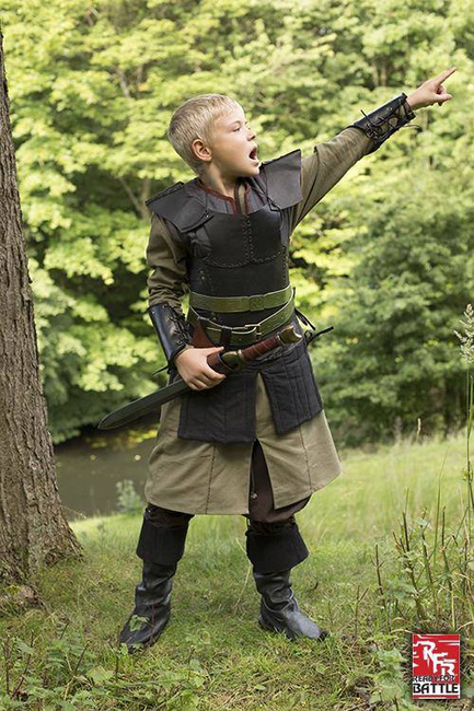 Ready For Battle Bracers - Black