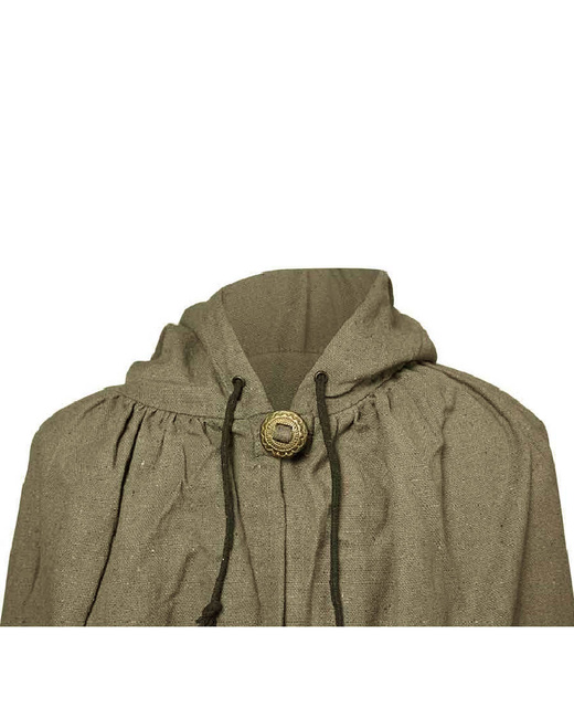 Aaron Cloak Canvas Olive - płócienna opończa