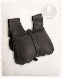 Calvert Kidney-shaped Belt Bag Large - Black