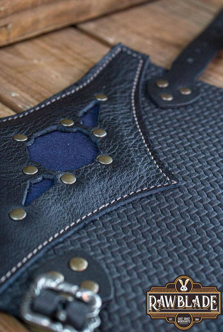 Beljant Bracer - Black and Deep Blue