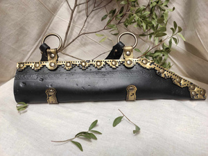 Seax scabbard - Black - pochwa na seax