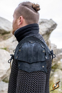 Woodsman Suede Shoulder Set - Black