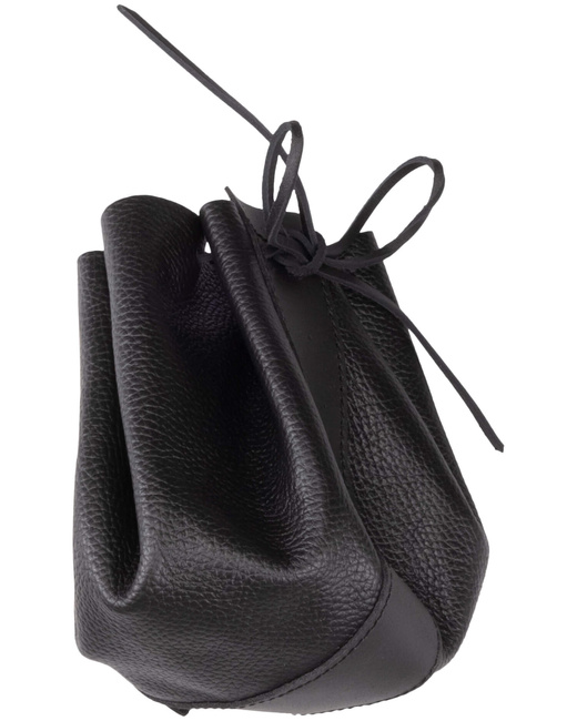 Veltor leather bag - Black - skórzana sakwa