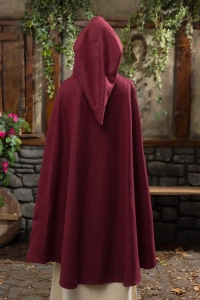 Cape Aric - Wool - Bordeaux