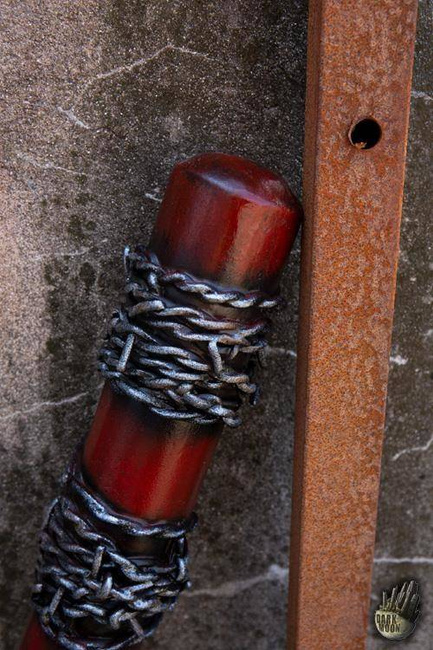 Barbed Wire Bat Red - 80 cm