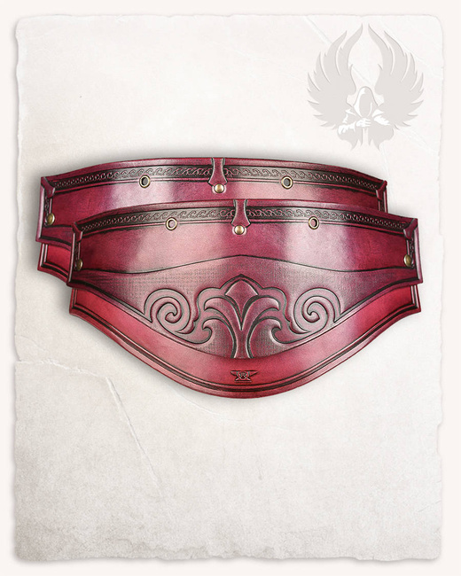 Artemis Spaulders - Red