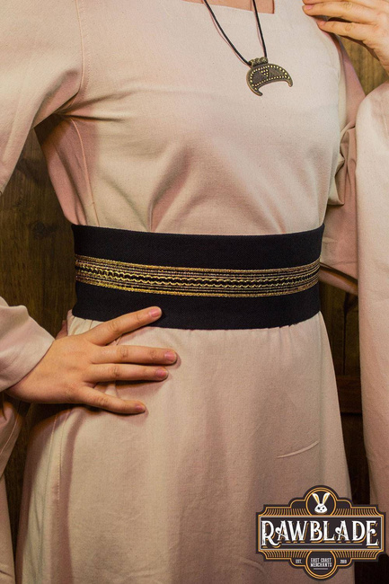 Jeanne fabric belt - Black