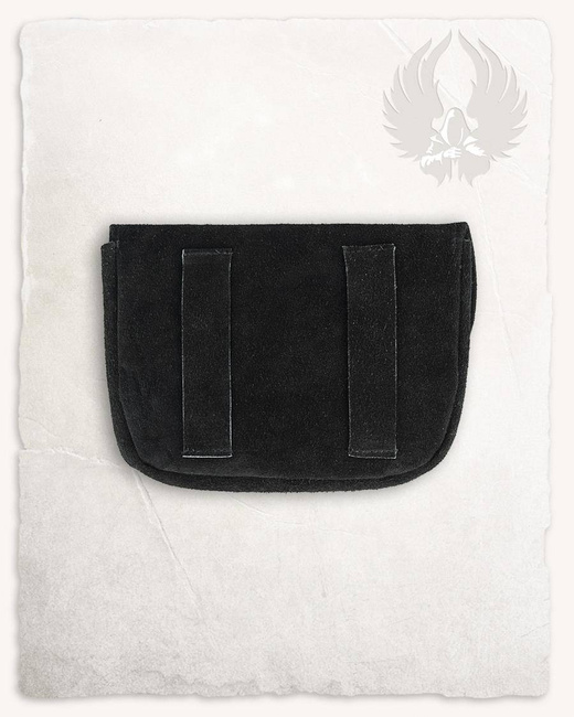 Rickar Belt Bag Small Black - zamszowa mała kaletka