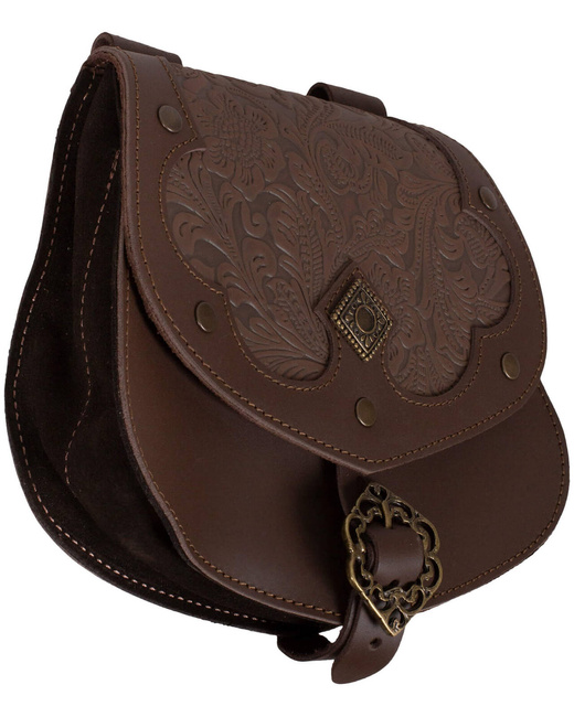 Acero belt bag - Brown - skórzana kaletka