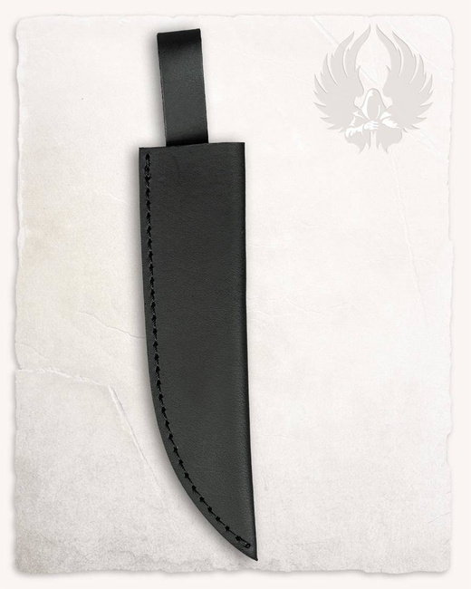 Ranald Knife Leather Sheath Black - pochwa na nóż