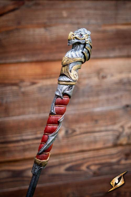 Faust wand - Silver - 35 cm