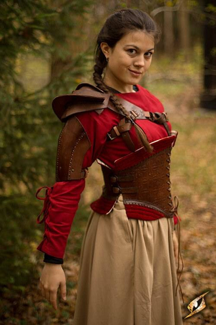 Shoulder Armour - Brown