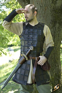 Leather Brigandine - Black