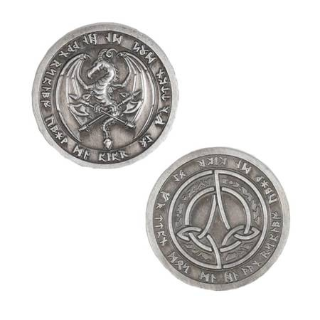 Srebrna moneta żyw. ognia