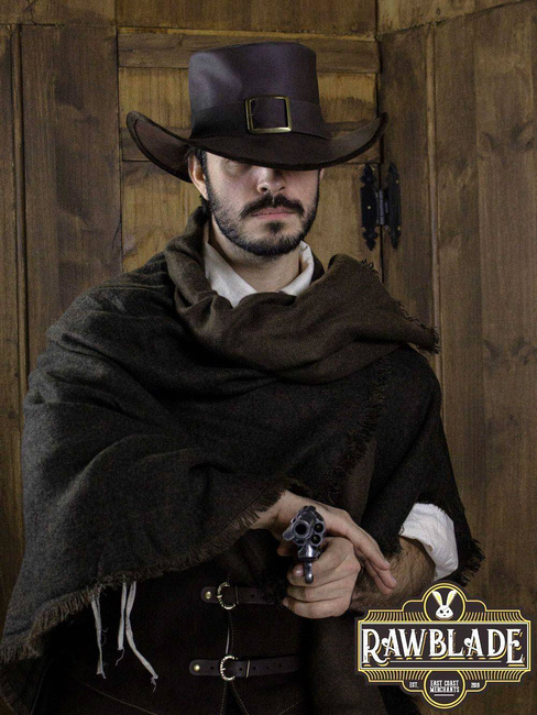 Solomon Kane hat - Brown