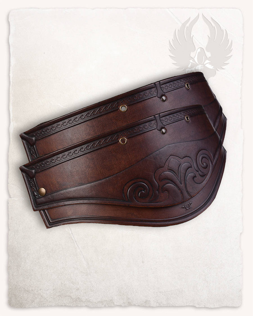 Artemis Spaulders - Brown