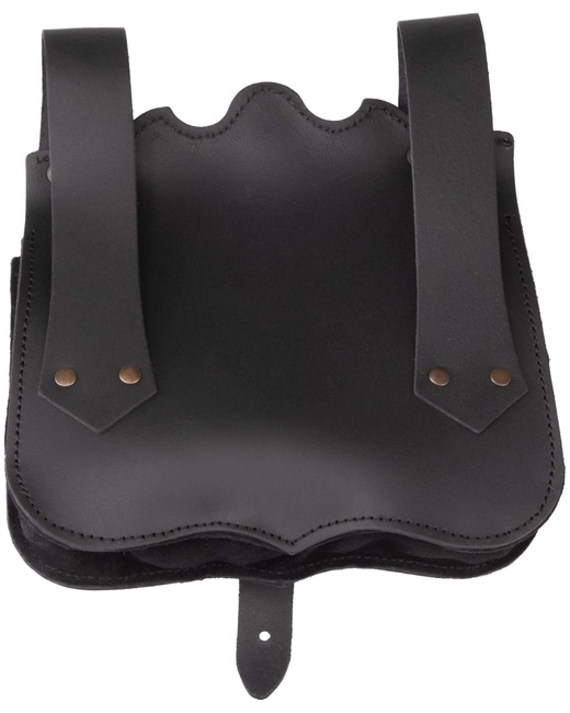 Cruzado belt bag - Black - skórzana kaletka