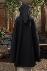Cape Aric - Wool - Black