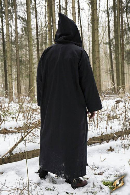 Magician Robe - Black/Silver