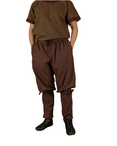 Gunnar Viking Trousers Canvas Brown - płócienne spodnie