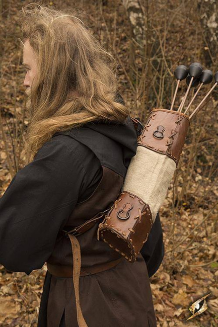 Wildling Quiver Brown - Kołczan do strzał larpowych