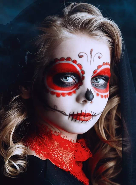 Black White Red Cream Make-Up - kremowe farby do charakteryzacji