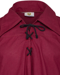 Sawyer shirt - Bordeaux - koszula bawełniana
