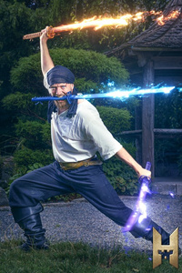  Ryūgan the Katana Sapphire - 100 cm