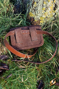 Warrior Bag - Suede - Brown - Large