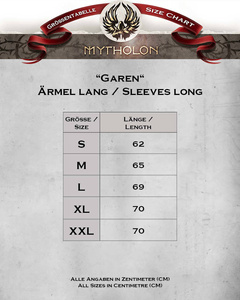 Garen sleeves long black - długie rękawy