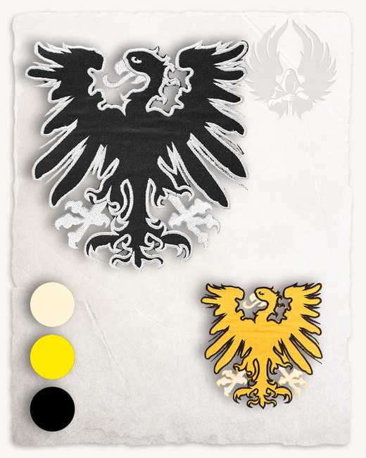 Eagle Patch Yellow - łatka w kształcie orła