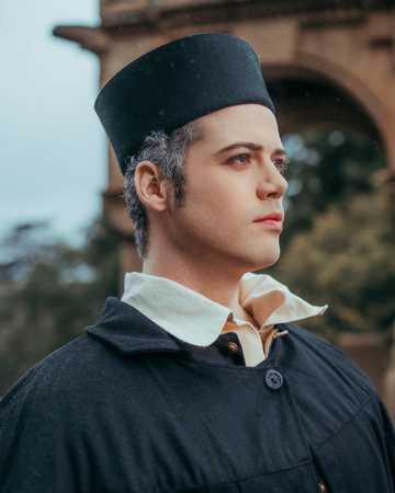 Felted Cap Black - filcowa czapka