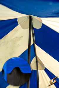 Marquee Tent - 4x6m - Epic Black/Lapis Blue