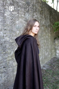 Hooded Cloak Hibernus - Wool - Green