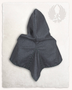 Halaif Hood Wool Grey/Green 2nd Edition - wełniany kaptur