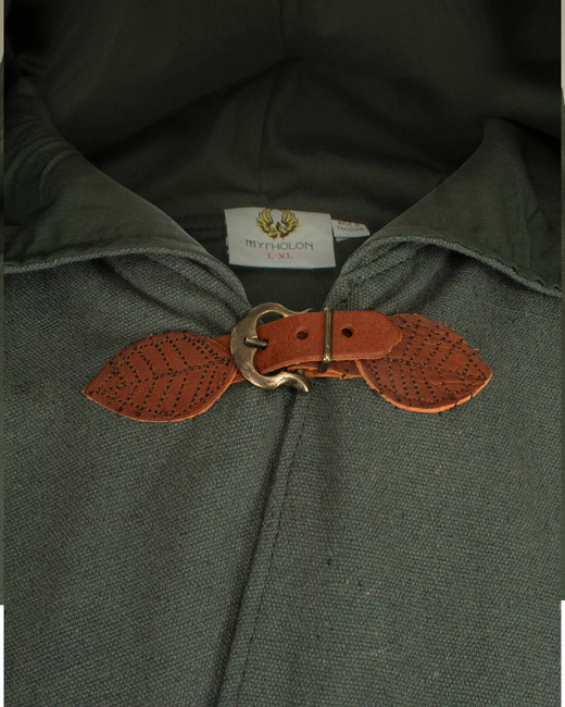 Faelyn coat Canvas - Green - bawełniany płaszcz